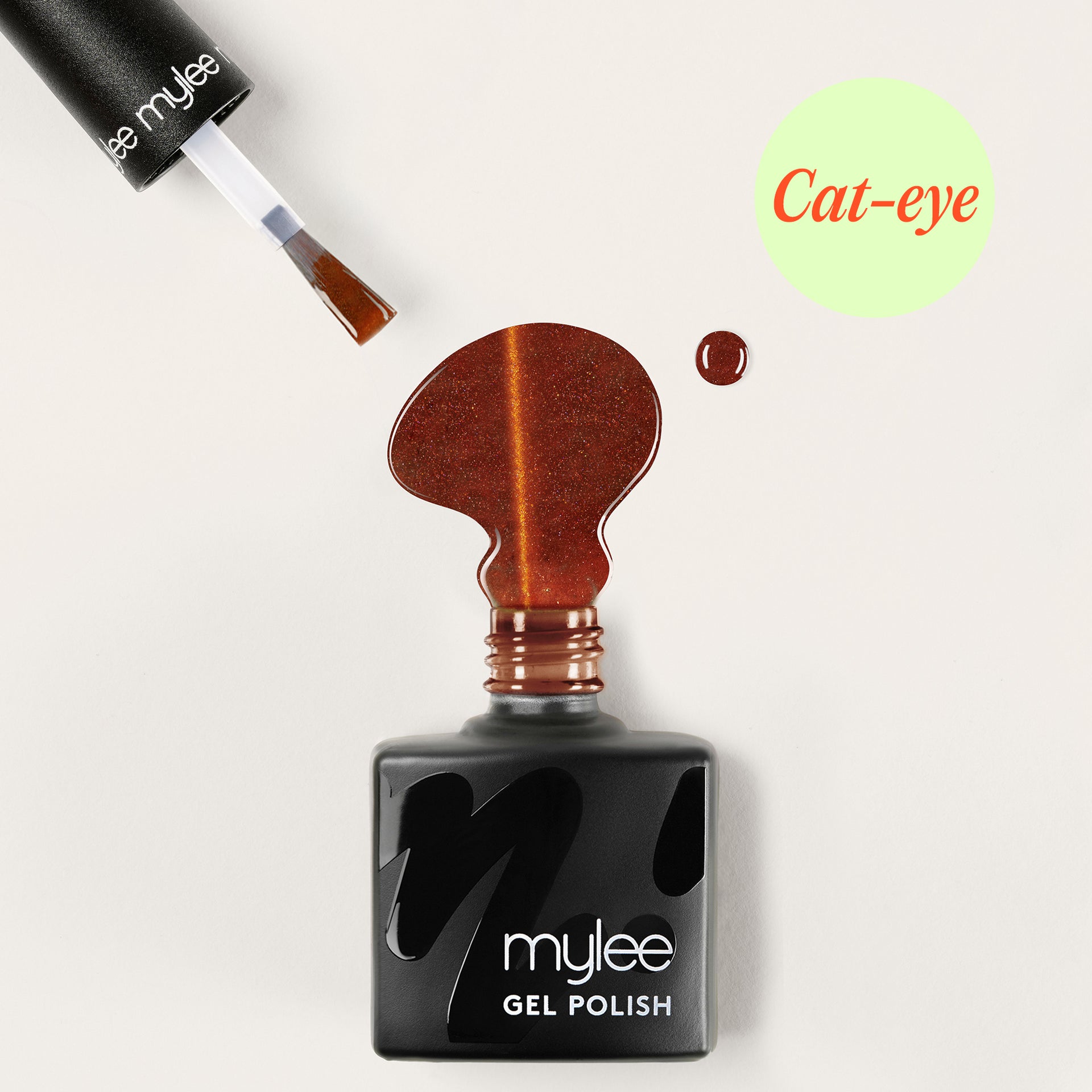 Cat Eye Gel Polish Lovebug