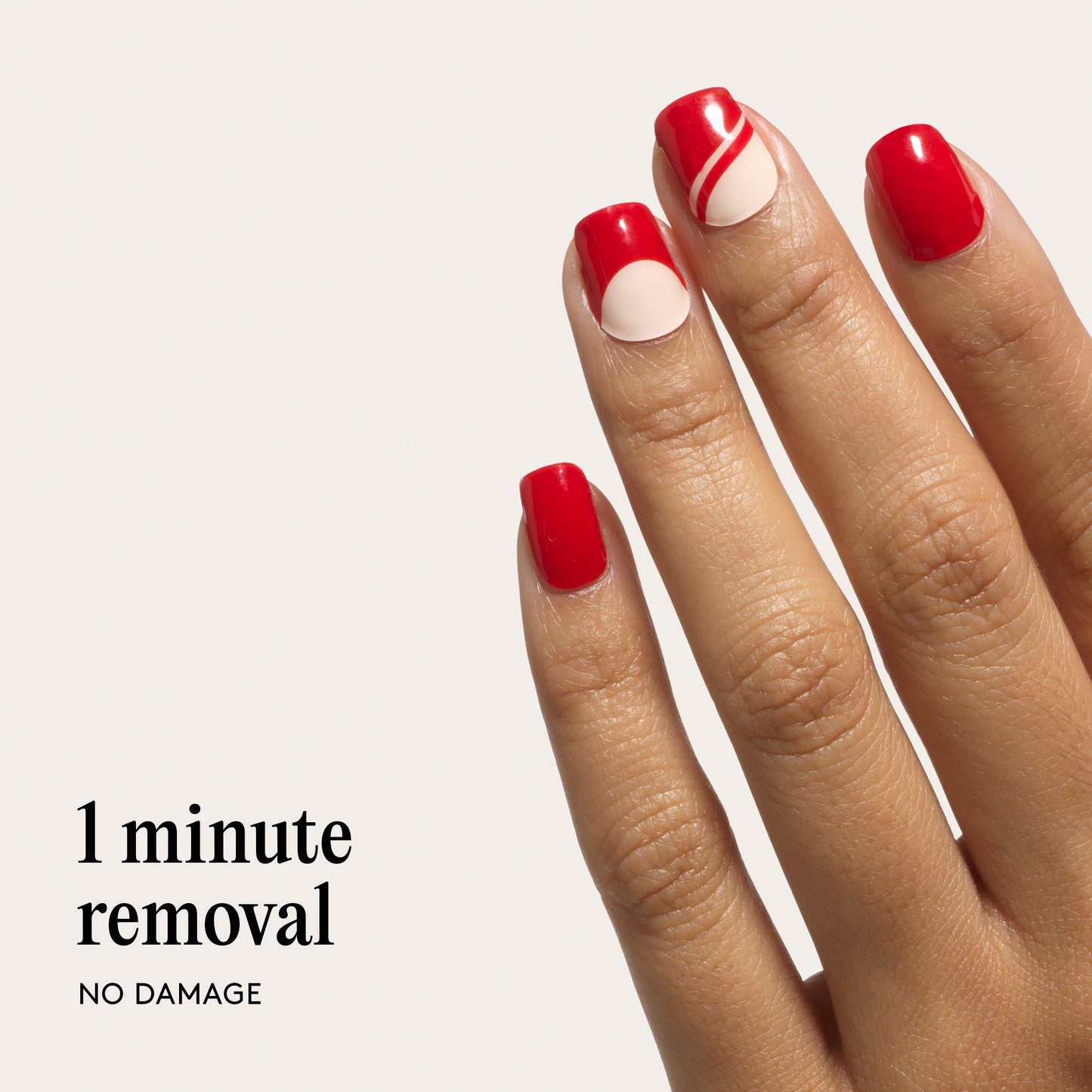 Mylee Lady in Red Gel Nail Wraps