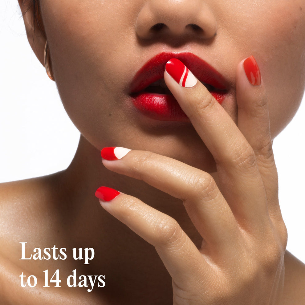 Mylee Lady in Red Gel Nail Wraps