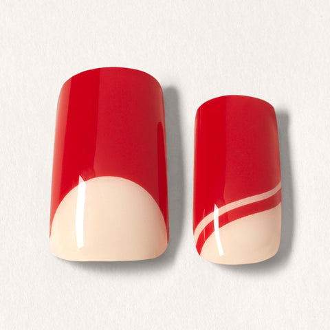 Mylee Lady in Red Gel Nail Wraps