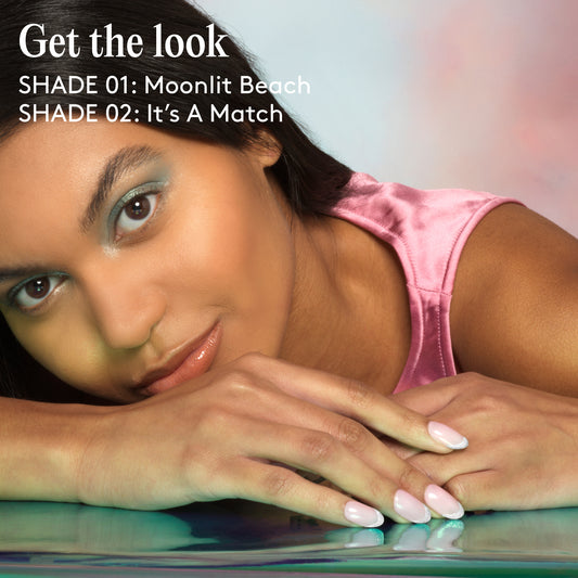 Mylee Cat-Eye Gel Polish Duo With Magnet - Sunset Shells