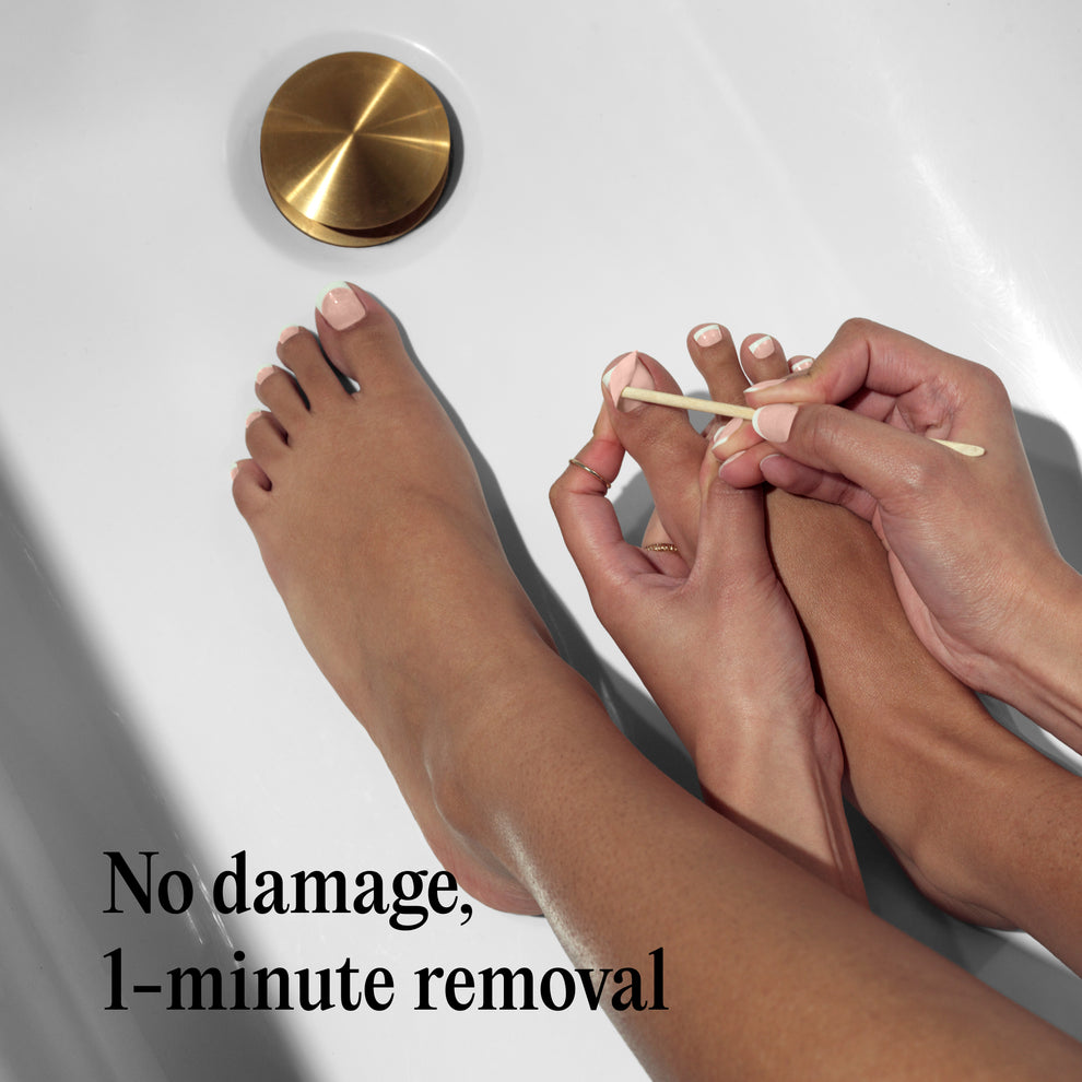 Mylee Gel Toe Wraps - French Tip