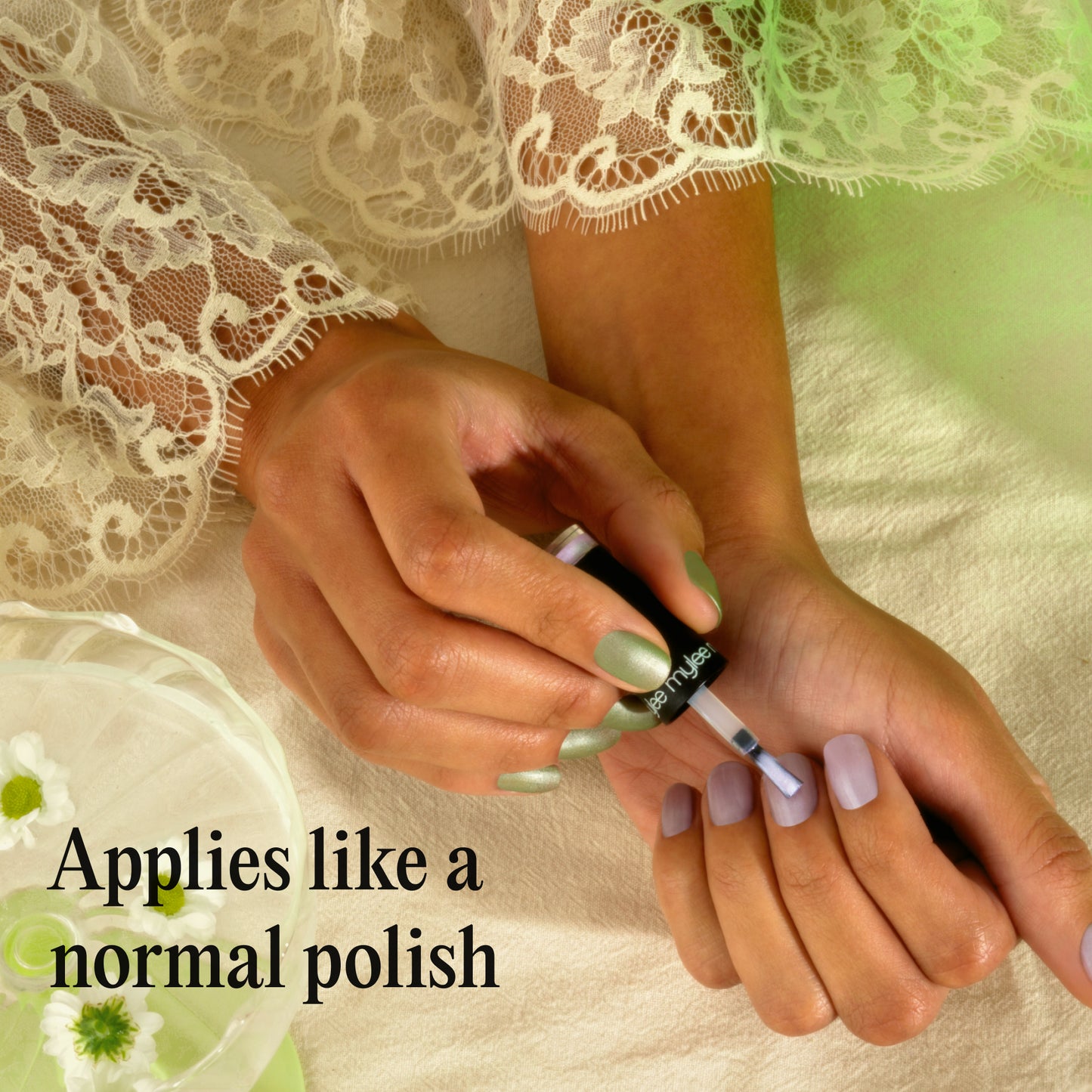 Mylee Gel Polish Duo - Crème de Mint & Violet