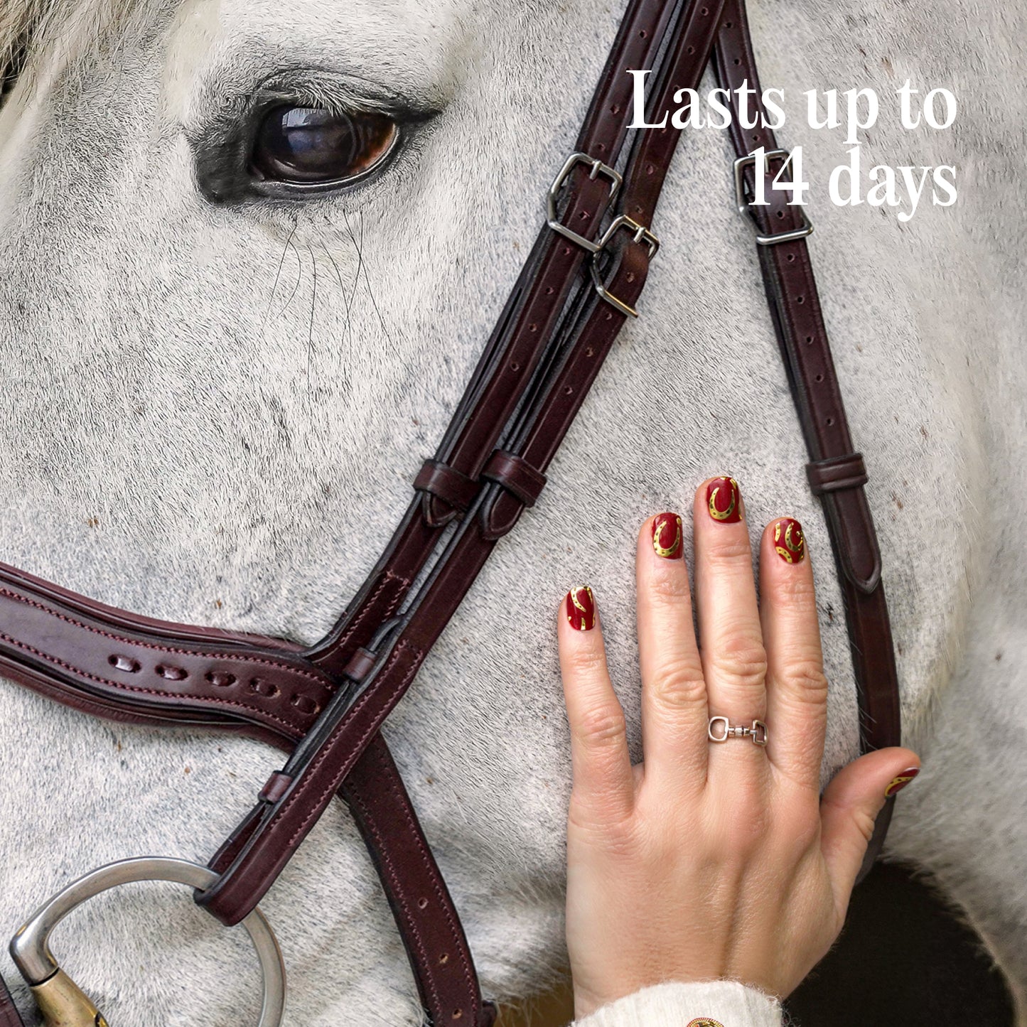 Mylee x Laura Collett Golden Gallop Gel Nail Wraps