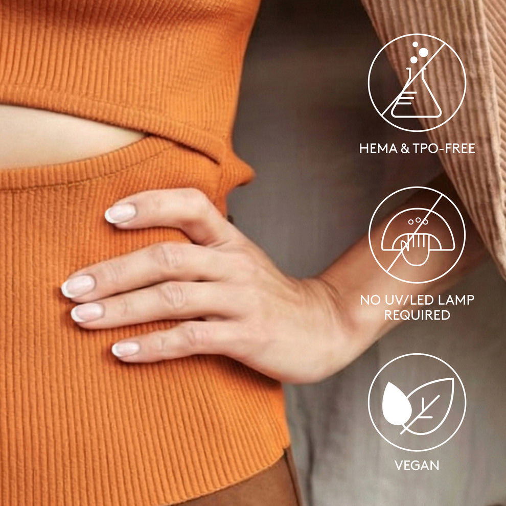 Mylee Gel Nail Wraps - French