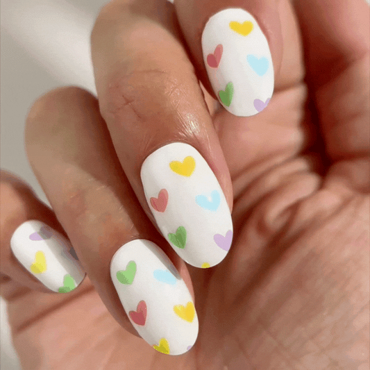 Mylee Gel Nail Wraps - Love is Love