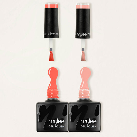Mylee Feeling Peachy Gel Nail Polish Duo - 2x8ml