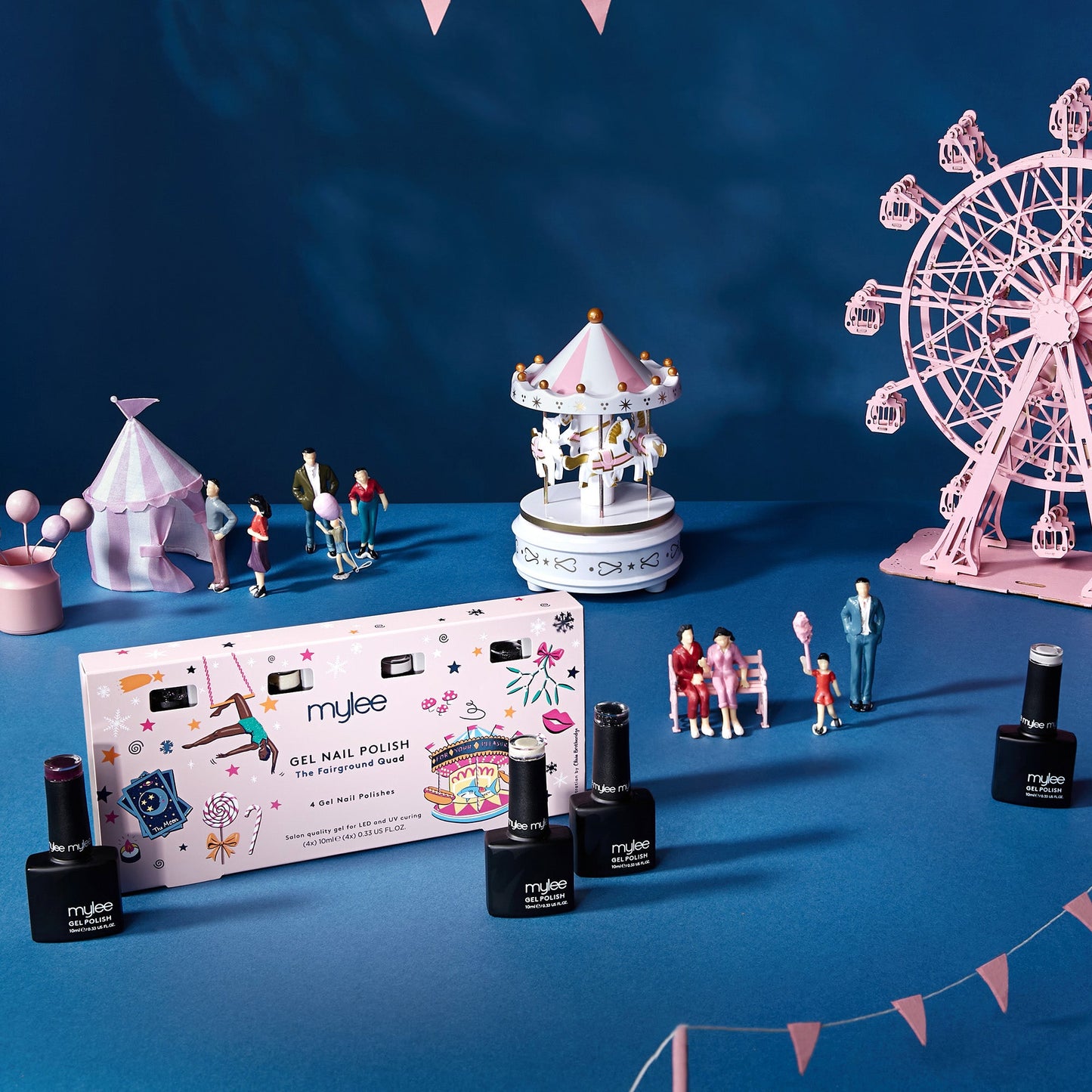 Mylee The Fairground Gel Polish Quad 4x10ml