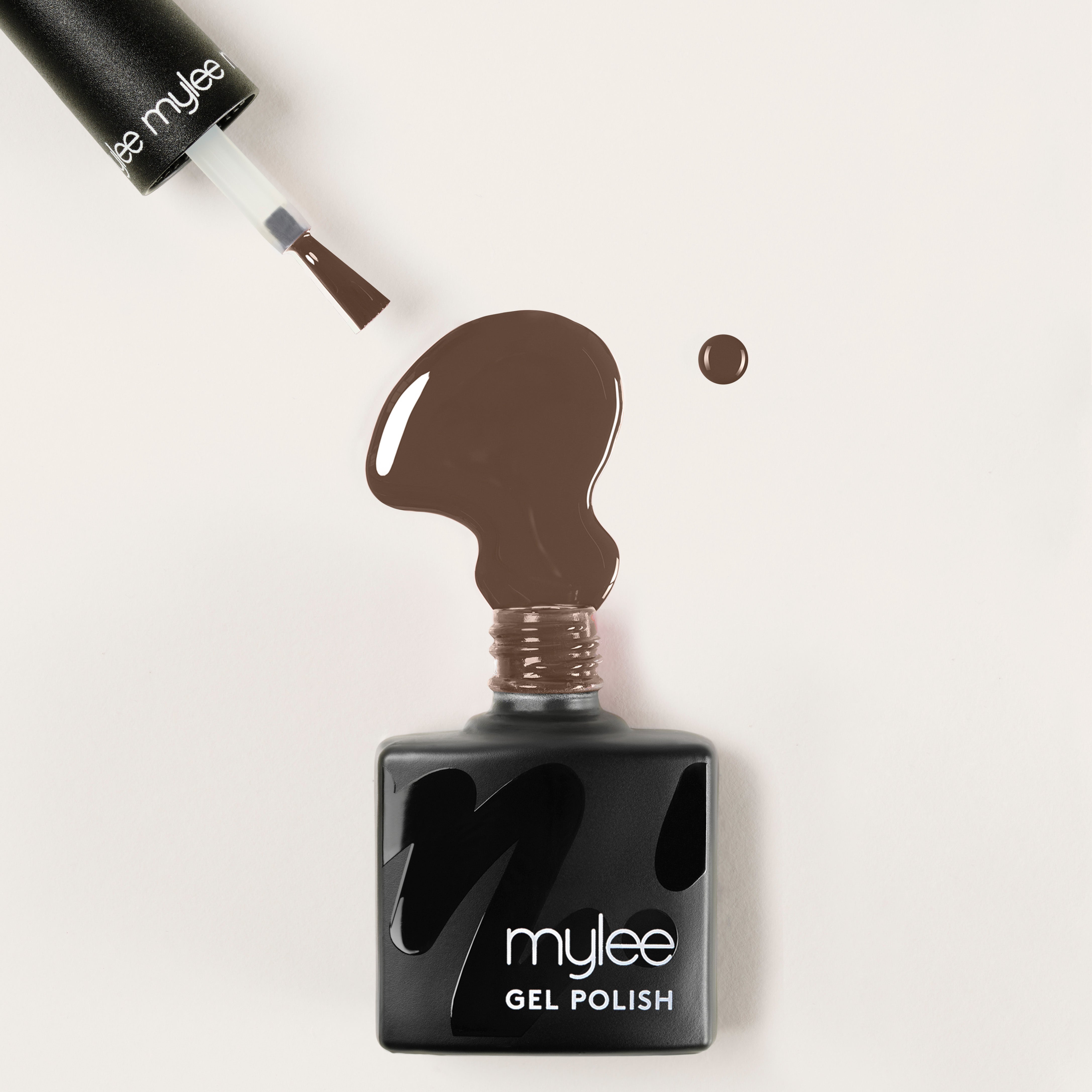 Ash Brown Nail Gel Polish | Gel Nail – Mylee Ash Brown Nail Gel Polish | Gel Nail – Mylee
