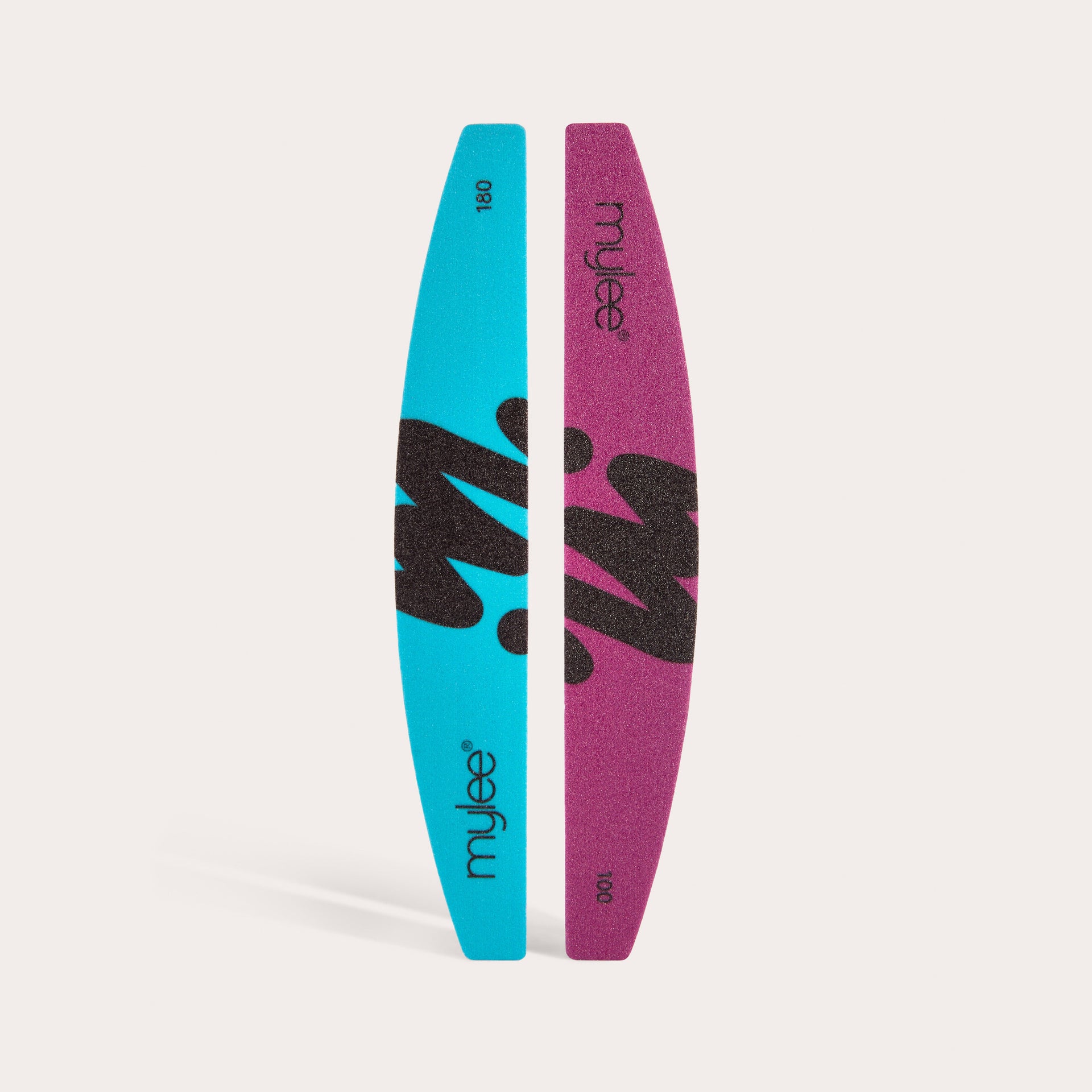 Foam Double Sided Nail Files x 2 100 & 180