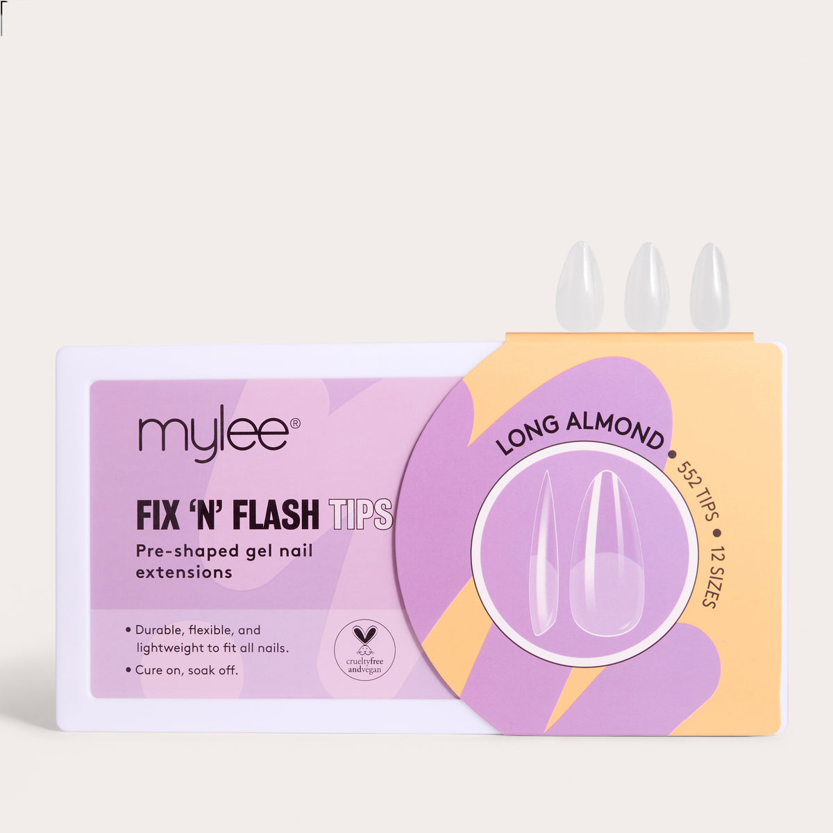 Fix N Flash Tips Long Almond