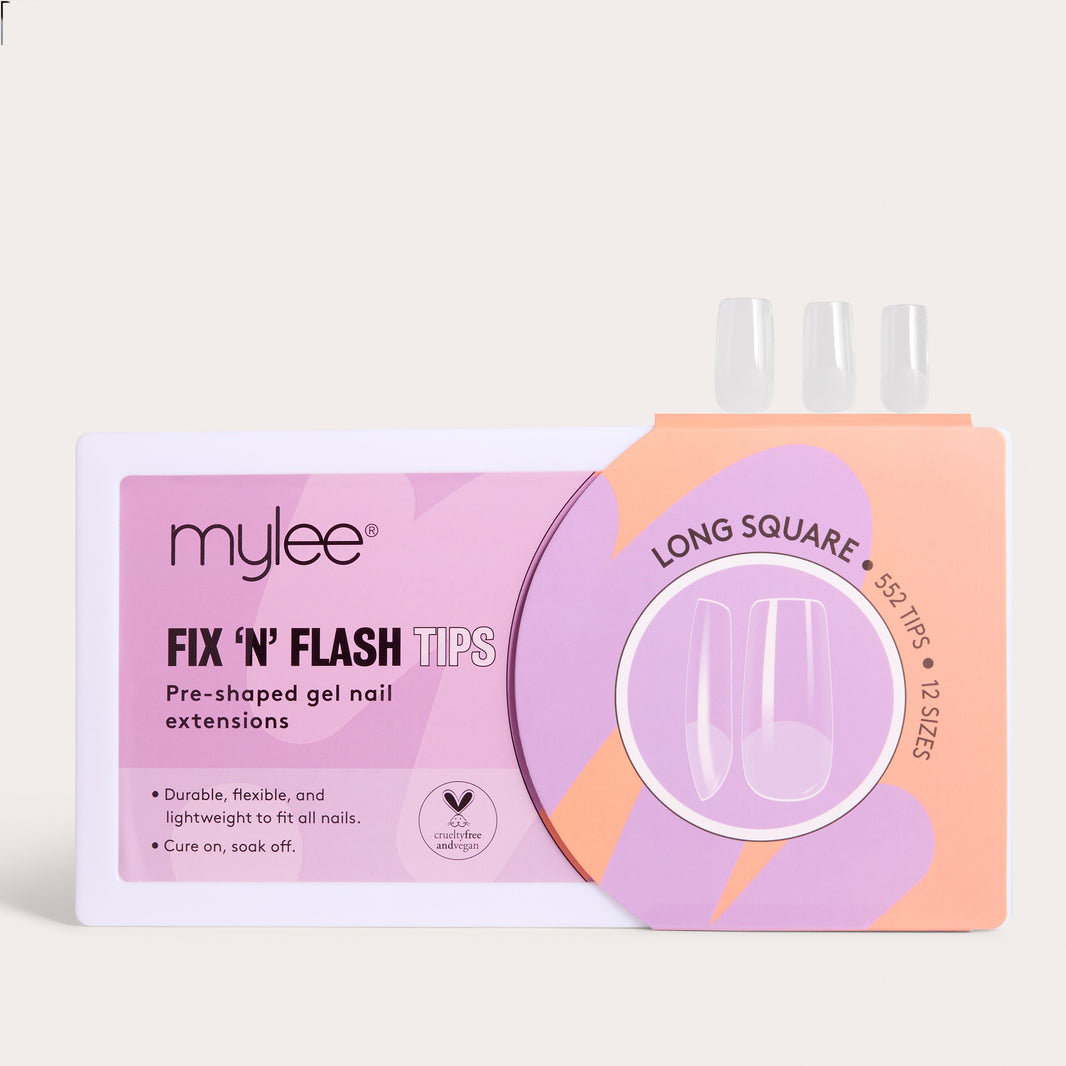 Flash Tips Fix ‘N’ Flash Tips | At-Home Soft Gel Mani Extensions – Mylee