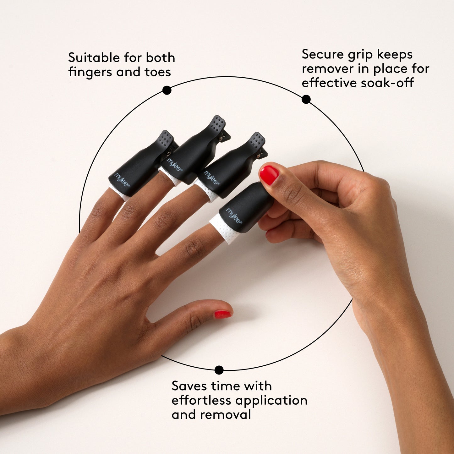 Mylee Gel Polish Soak Off Clips