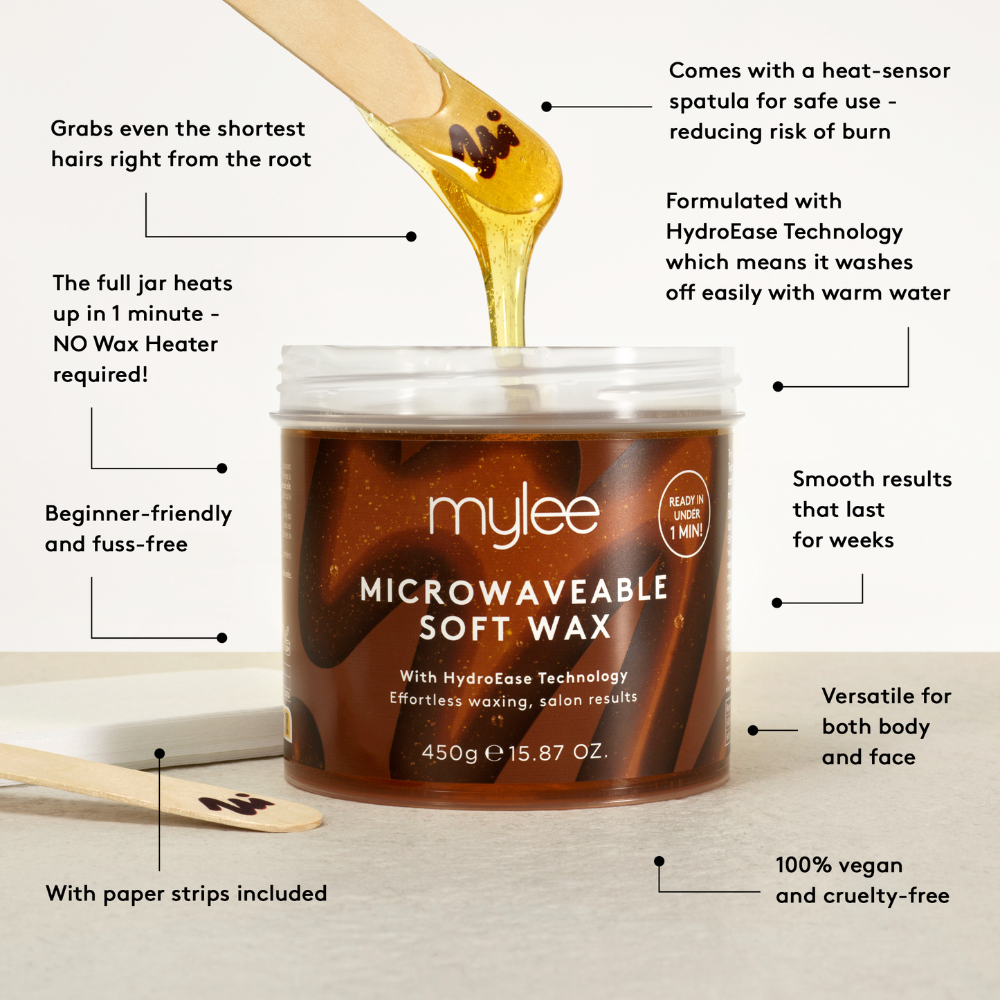 Mylee Microwaveable Soft Wax