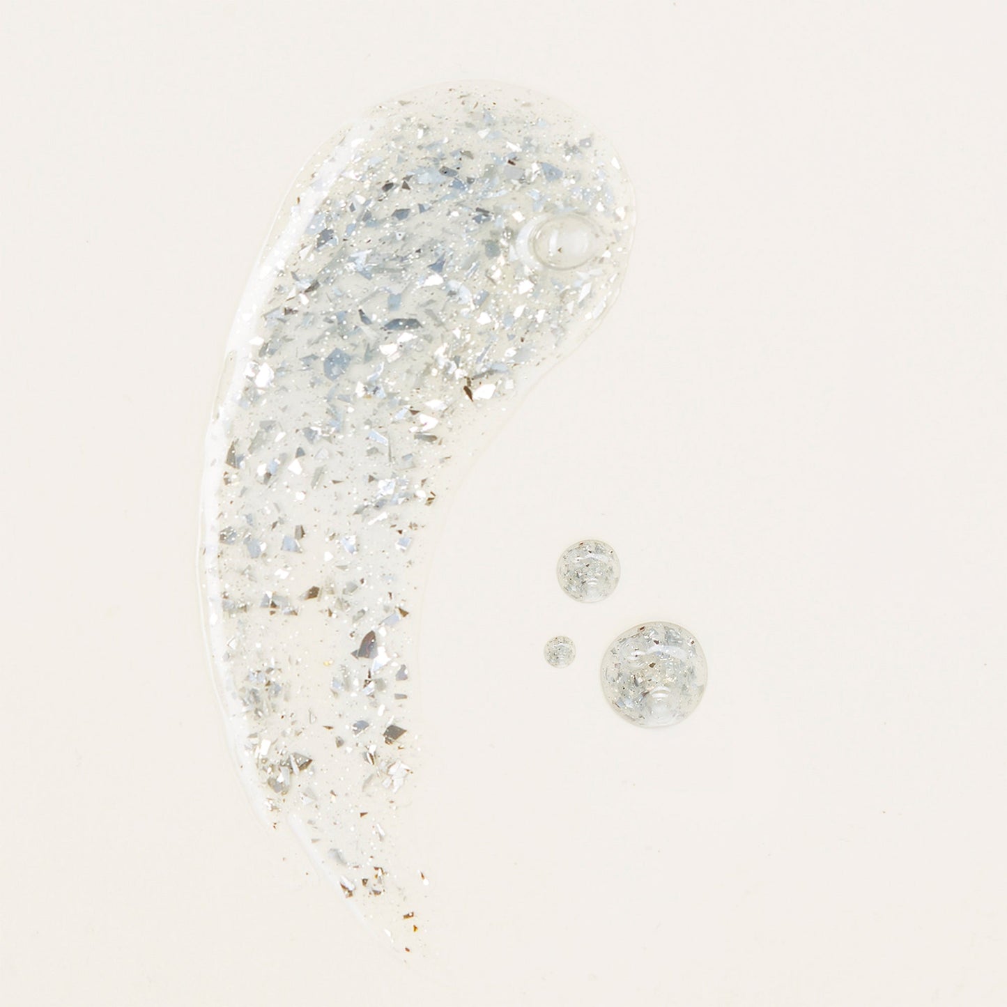 Mylee Silver Flake No Wipe Top Coat Gel Nail Polish 15ml