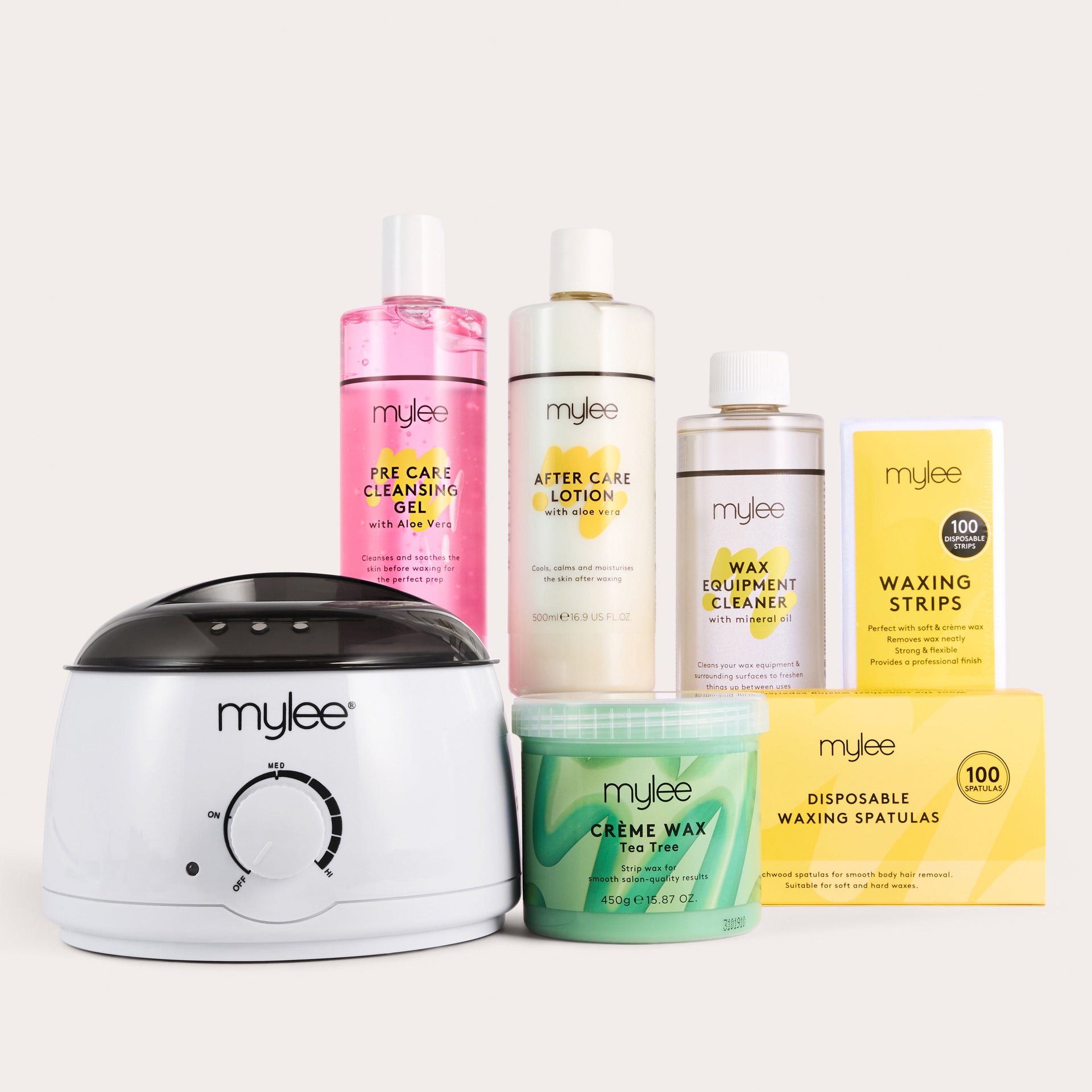 Complete Waxing Kit Tea Tree Crème Wax