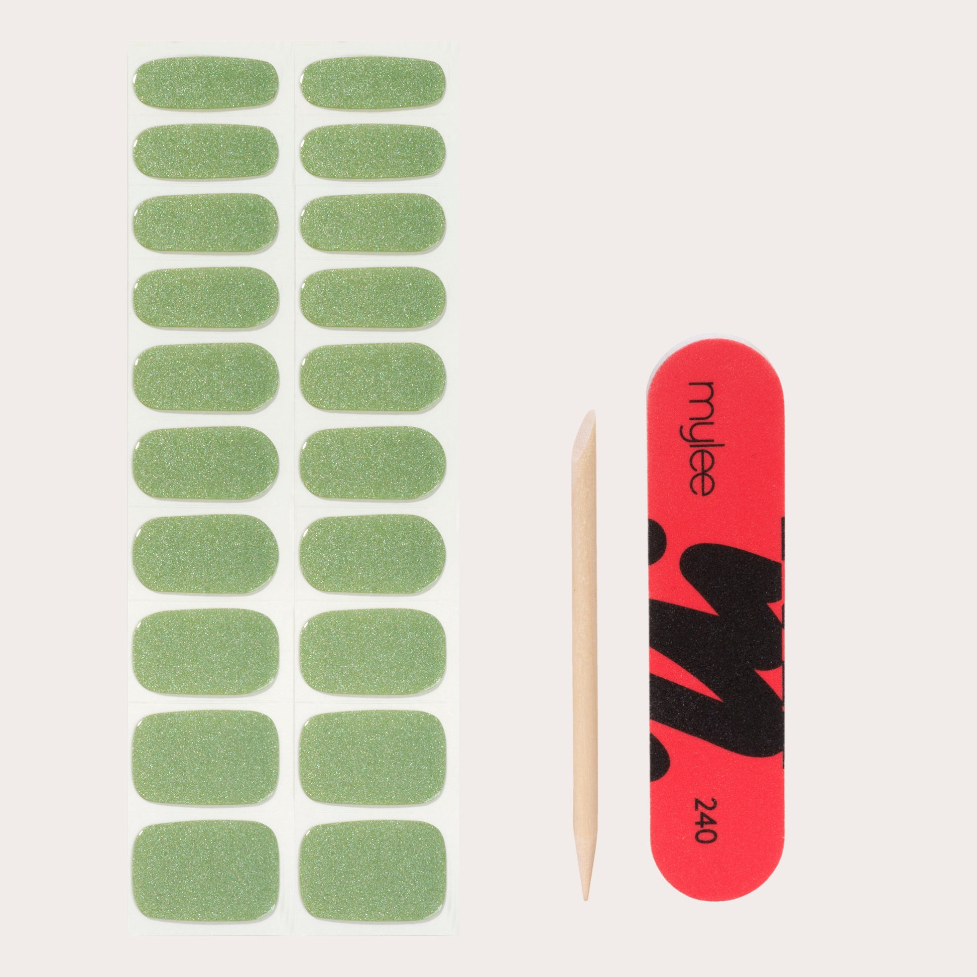 Mylee Gel Nail Wrap - Pistachio Macaron