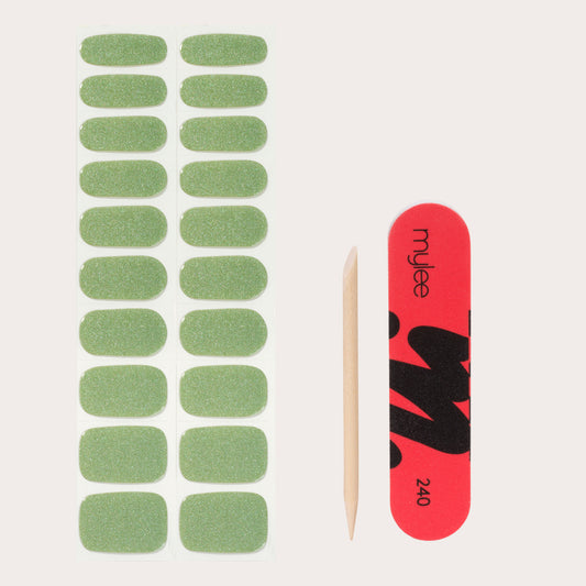 Mylee Gel Nail Wrap - Pistachio Macaron