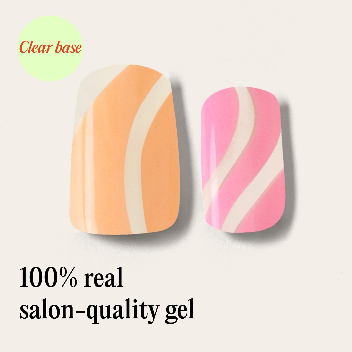 Mylee Gel Nail Wraps - Love-Love