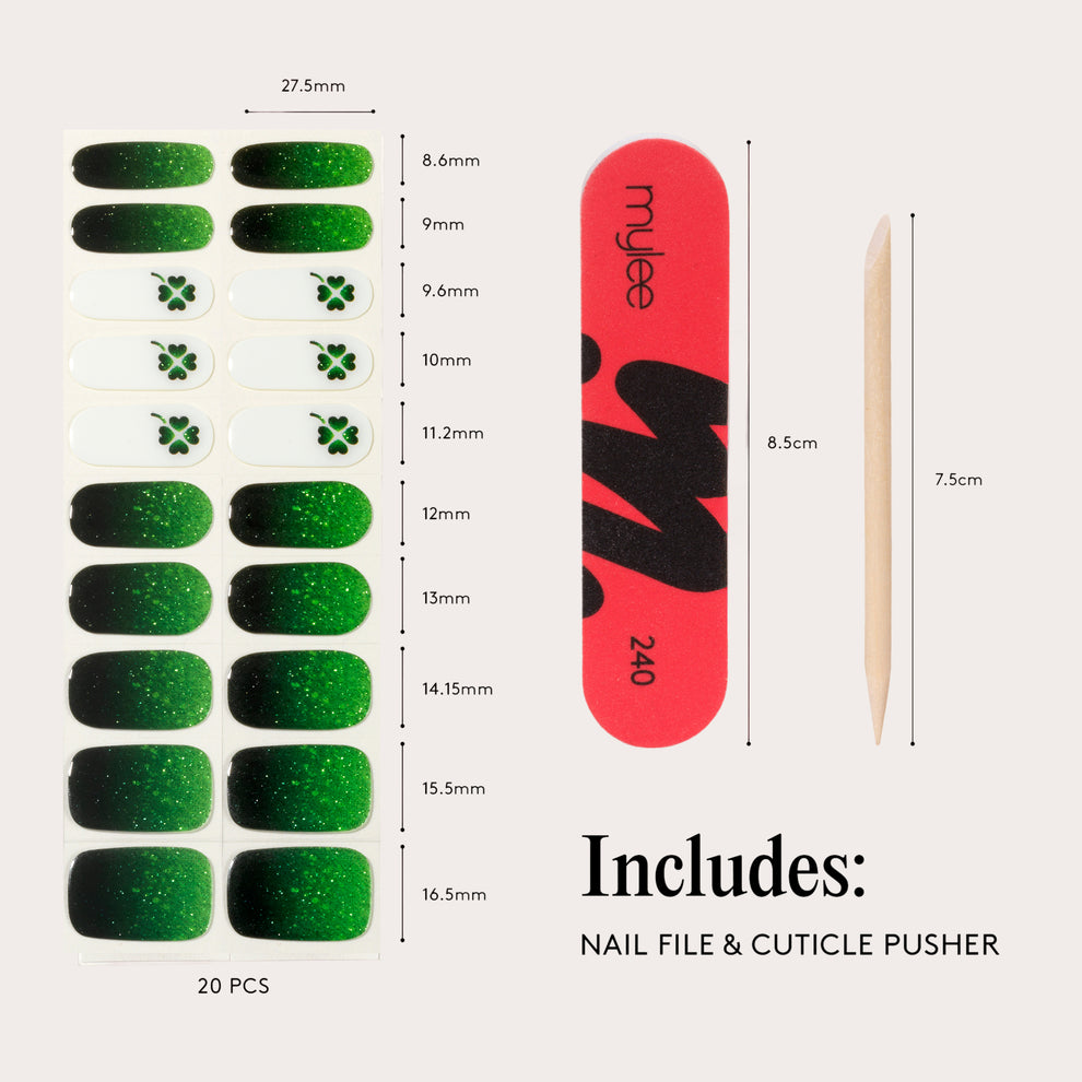 Mylee x Laura Collett Lucky Ride Gel Nail Wraps