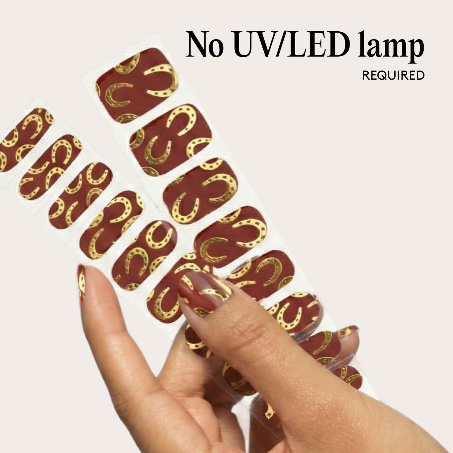 Mylee x Laura Collett Golden Gallop Gel Nail Wraps