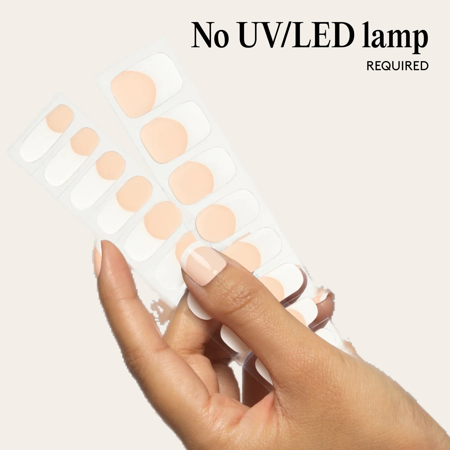 Mylee Gel Nail Wraps - French