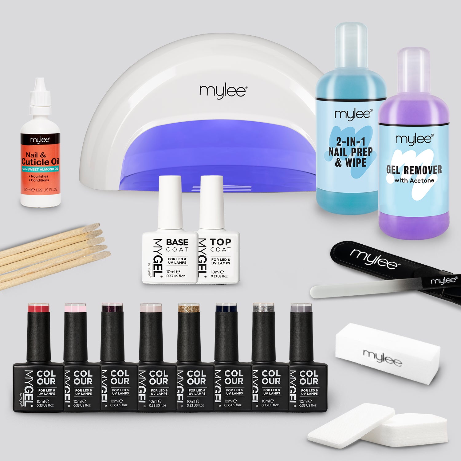 Neon LE Gel Paint Kit — Light Elegance