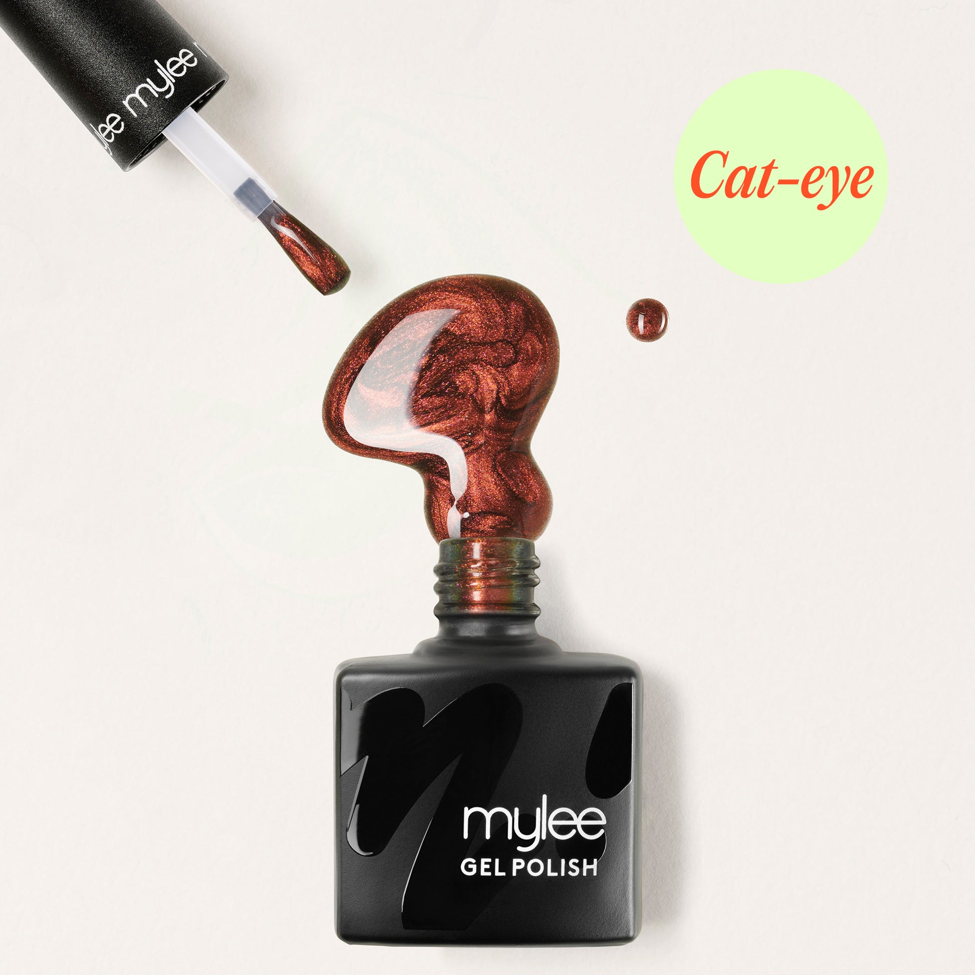 Mylee Cat Eye Gel Polish - Blood Moon