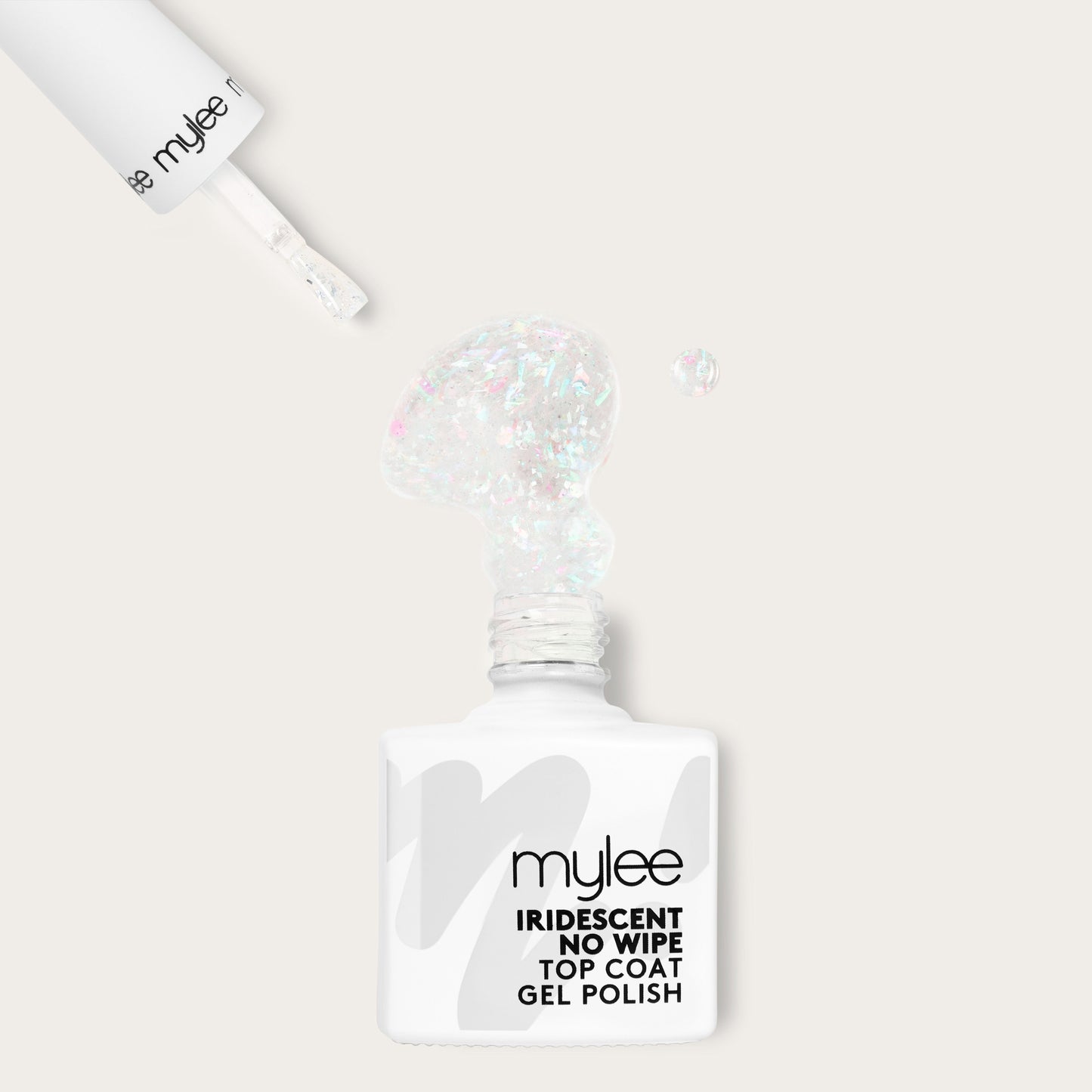 Mylee Iridescent Flake No Wipe Top Coat