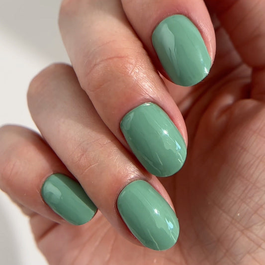 Mylee Gel Nail Wraps - Olive Grove