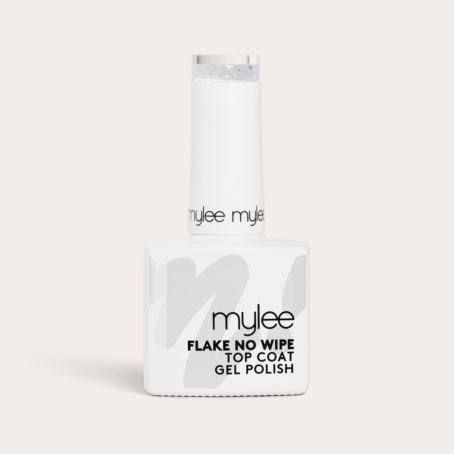 Mylee Silver Flake No Wipe Top Coat Gel Nail Polish 15ml