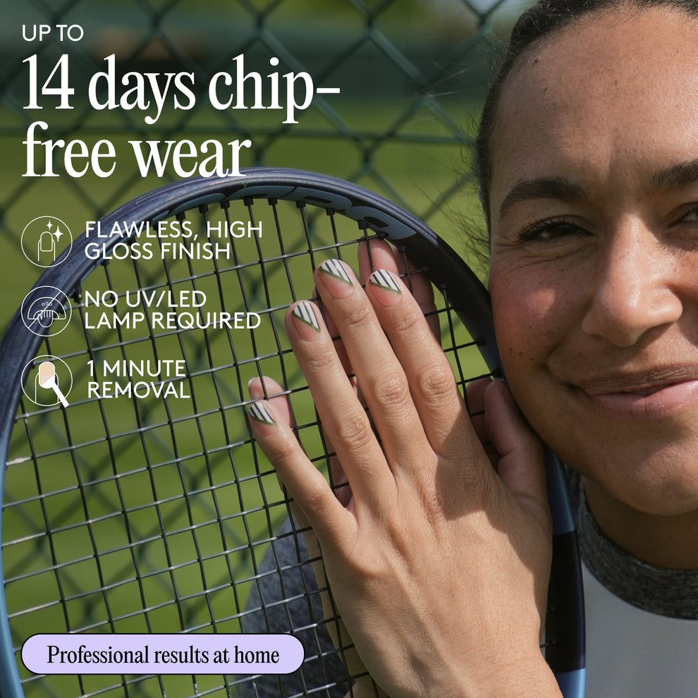 Mylee x Heather Watson Serve & Style Gel Nail Wraps