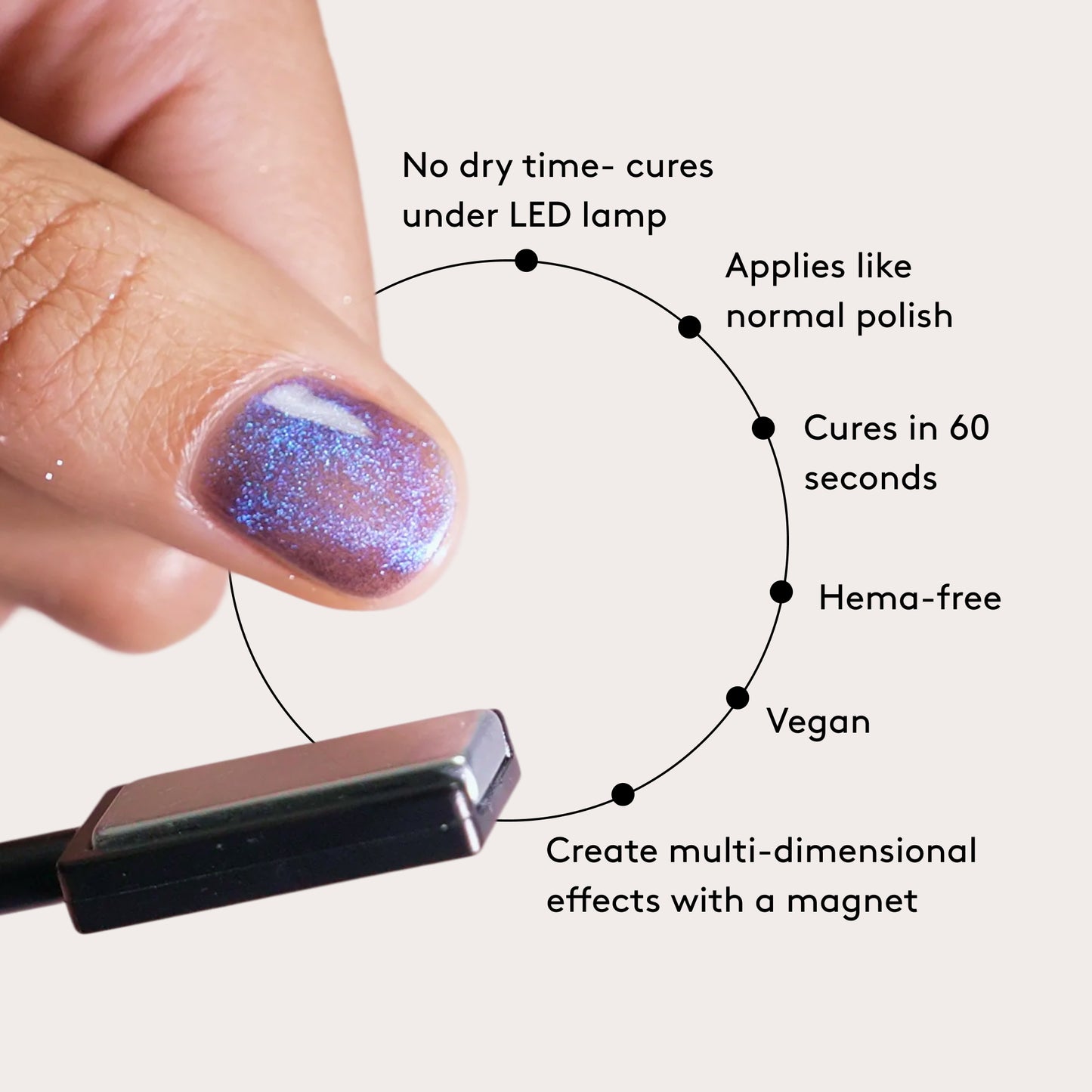 Mylee Cat-Eye Gel Polish - High Tide
