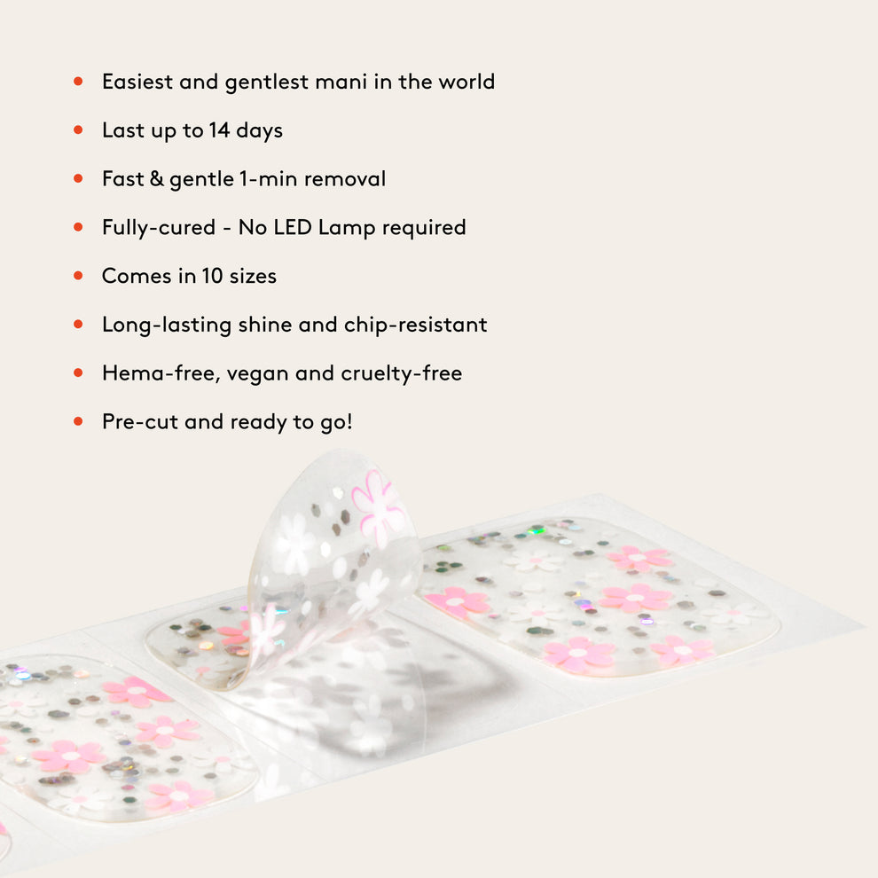 Mylee Gel Nail Wraps - Freshly Picked