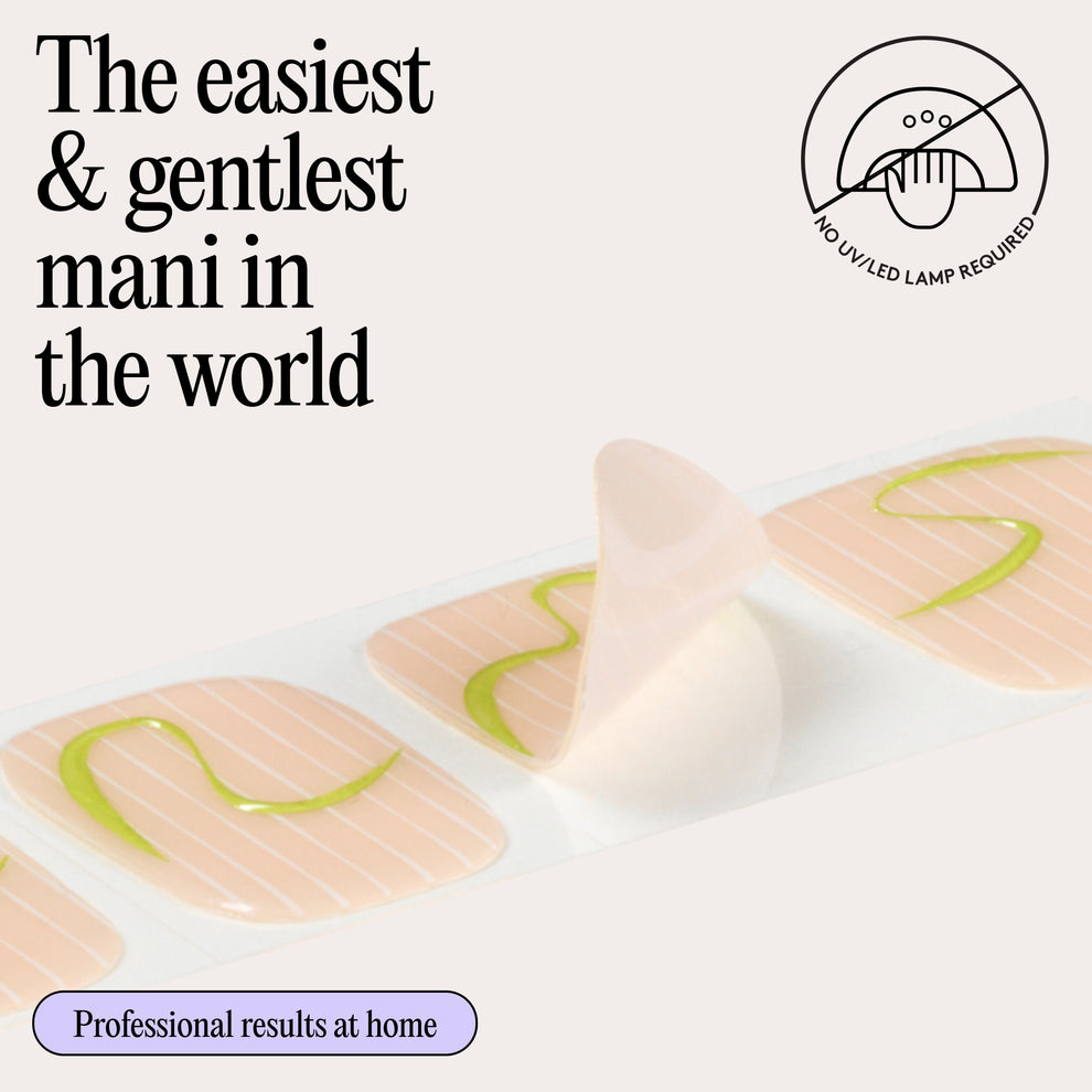 Mylee x Heather Watson Centre Court Gel Nail Wraps