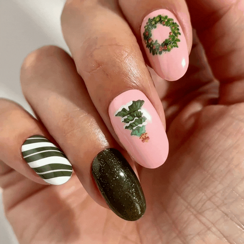 Mylee Gel Wraps Wreath & Repeat