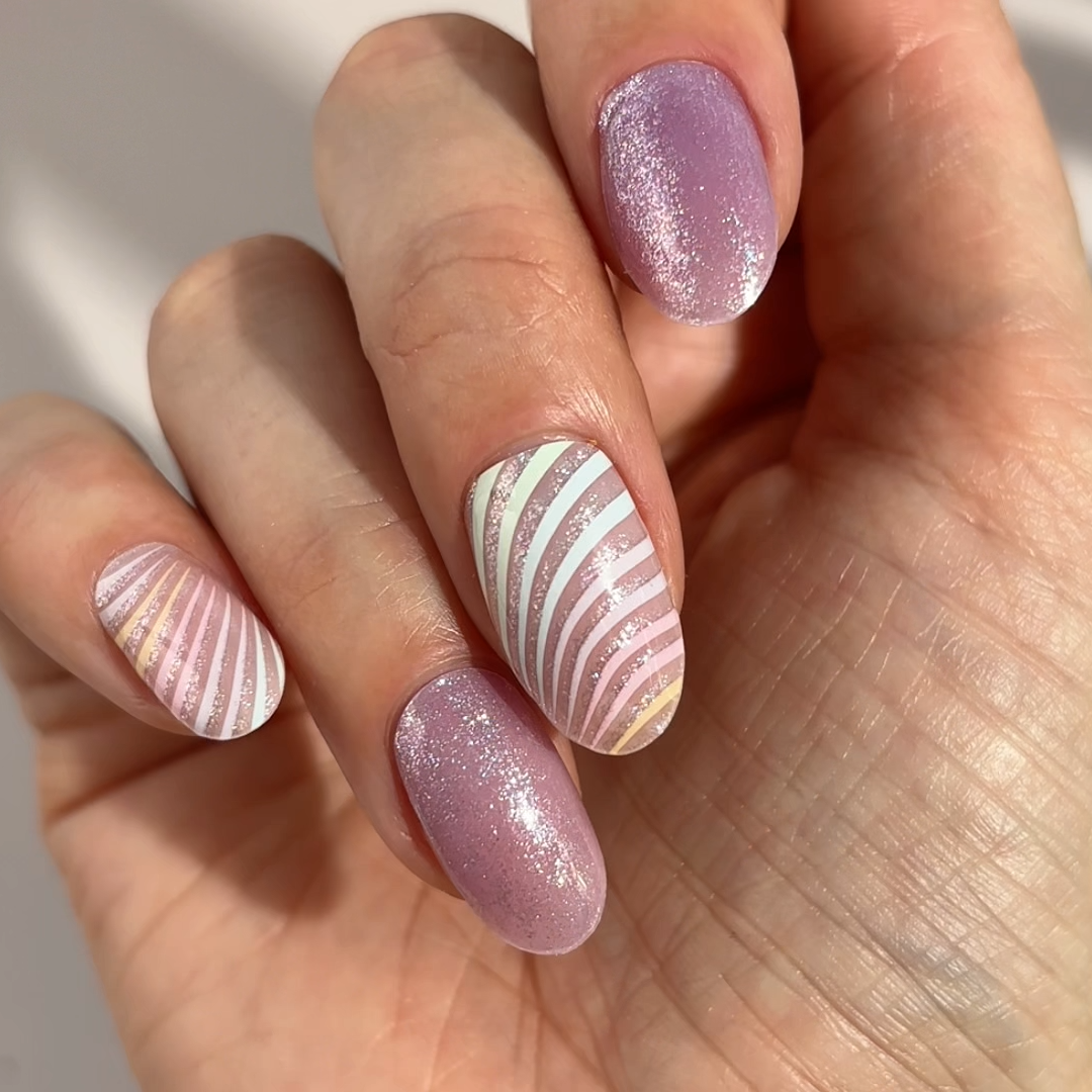 Mylee Gel Nail Wraps - Dusk 'Til Dawn