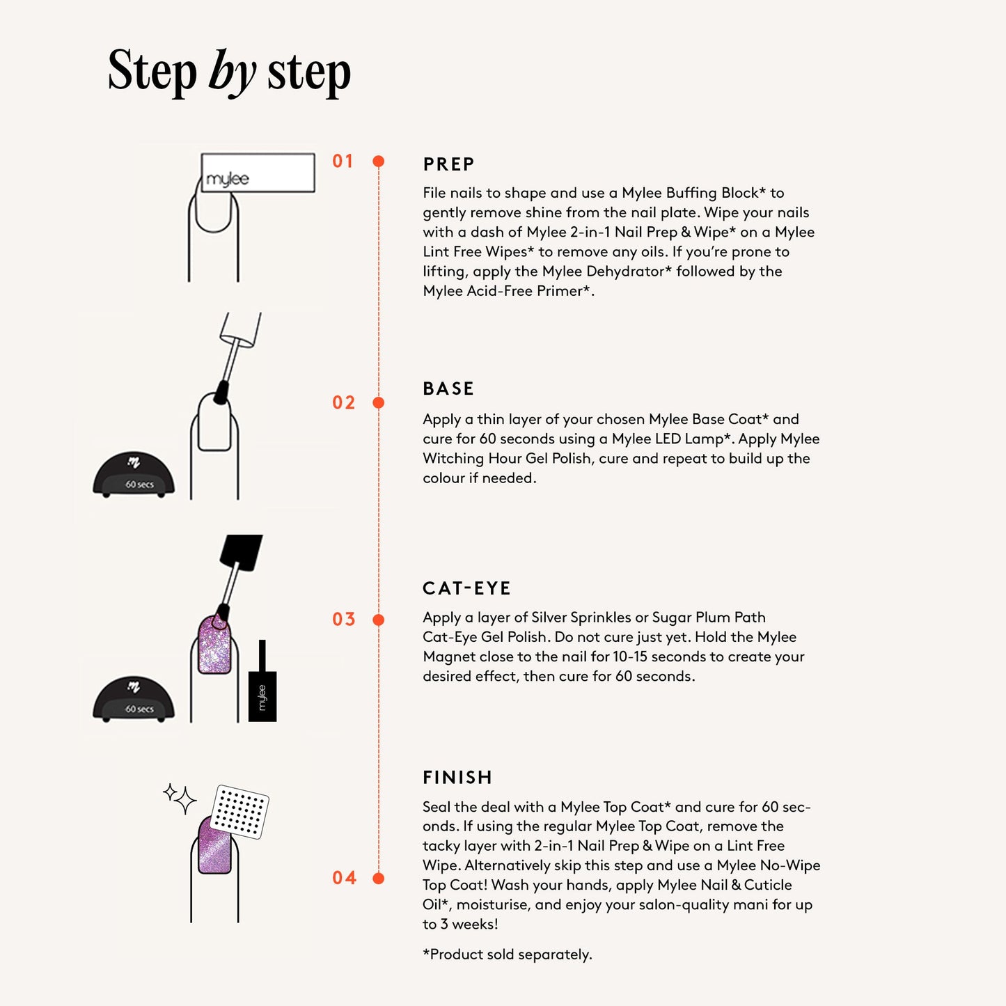 Mylee Gel Polish Sweet Escape Bundle - 3x8ml with magnet