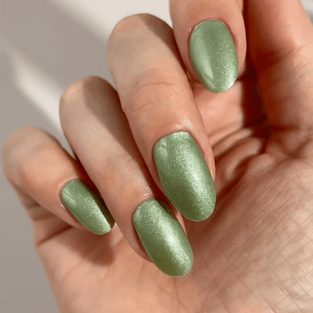 Mylee Gel Nail Wraps - Pistachio Macaron