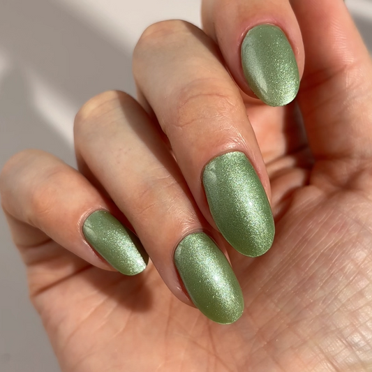 Mylee Gel Nail Wraps - Pistachio Macaron