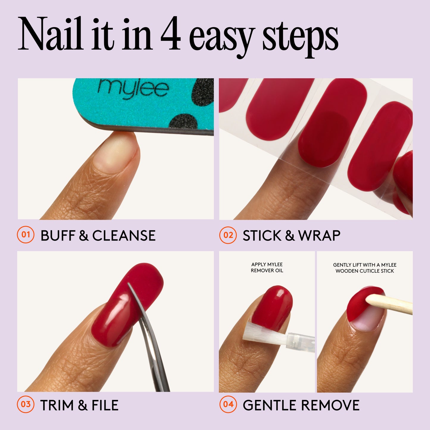 Mylee x Eilish McColgan On Track Gel Nail Wraps