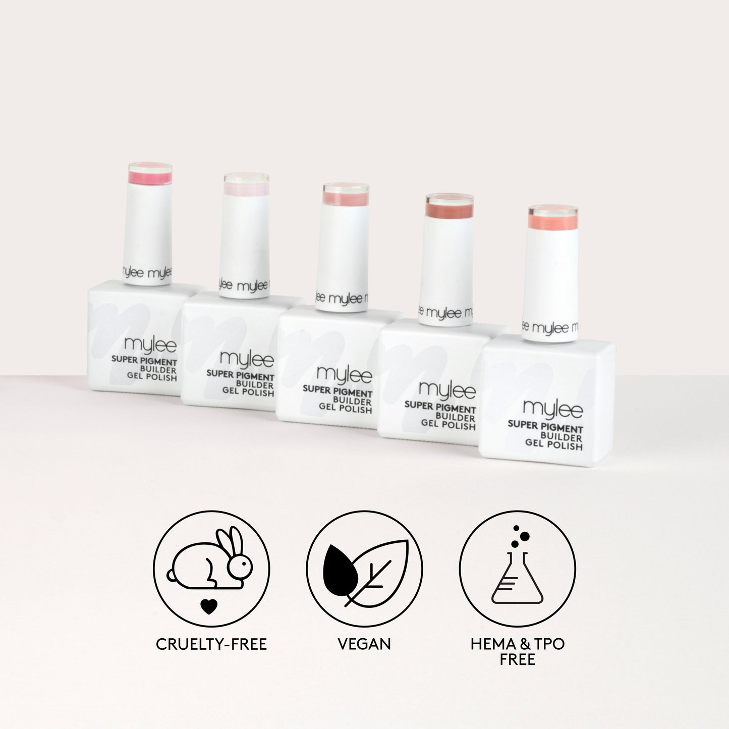 Mylee Super Pigment Builder Gel Polish - Rose Petal