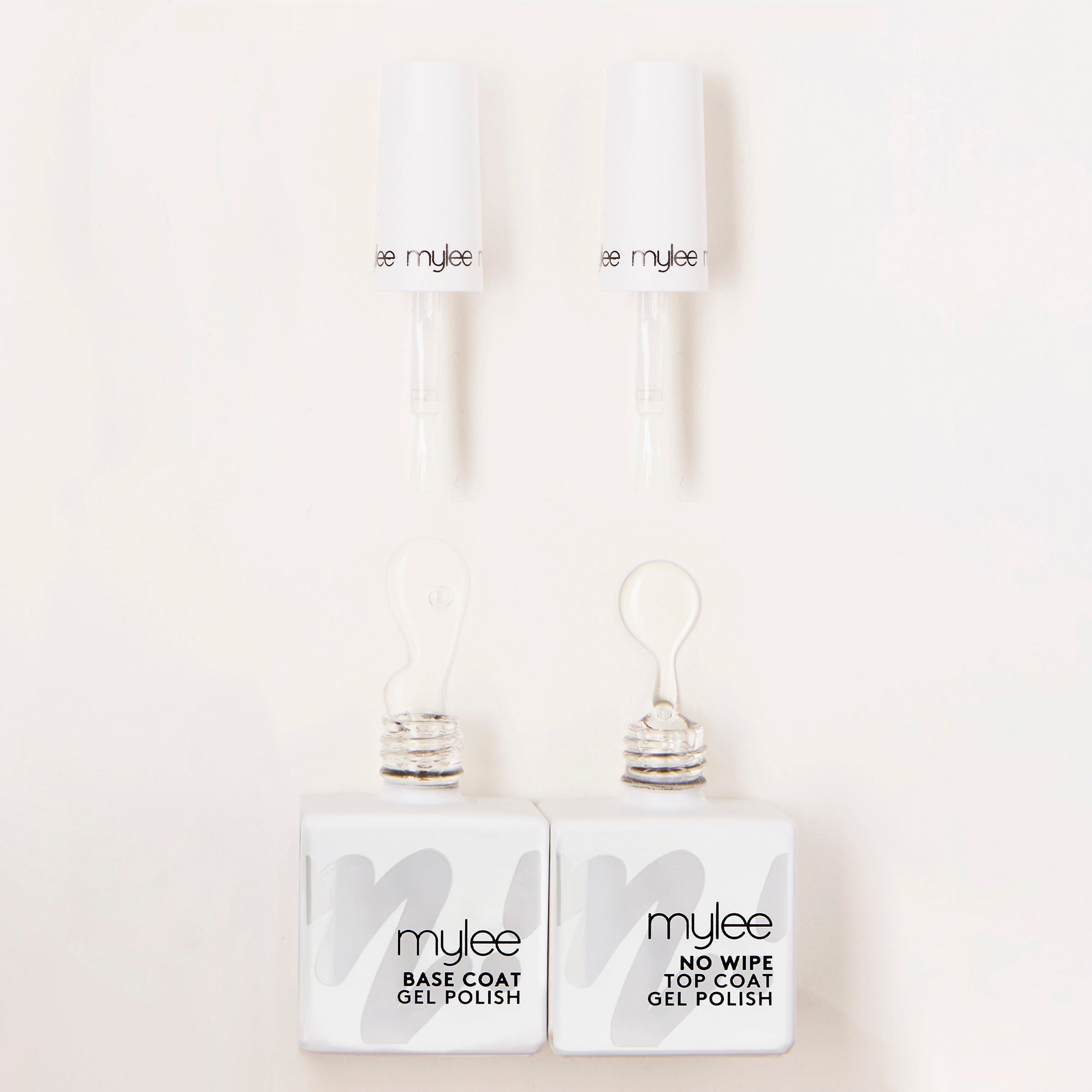 No Wipe Top & Base Coat Nail Gel Polish 2x10ml – Mylee