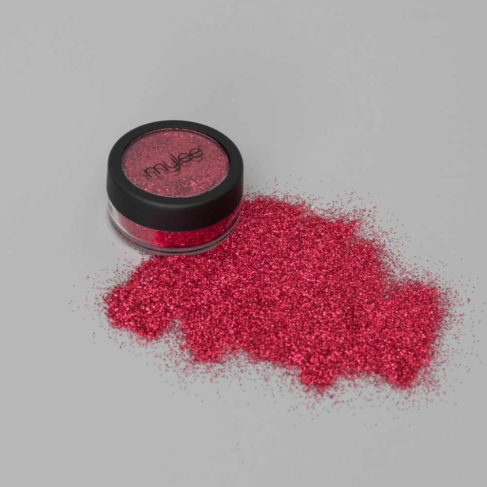 Coloured Acrylic Powder Cherry Red 10ml