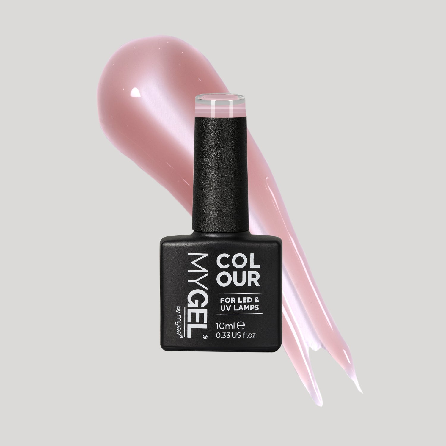 Sheer Translucent Nudey Pink Nail Gel Polish 10ml | Gel Nail – Mylee