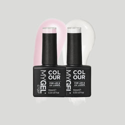 Mylee French Manicure Gel Polish Duo - 2x10ml