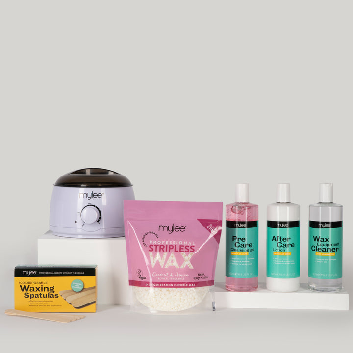 Home Waxing Kit Bundle With Heater Waxing Kit Mylee
