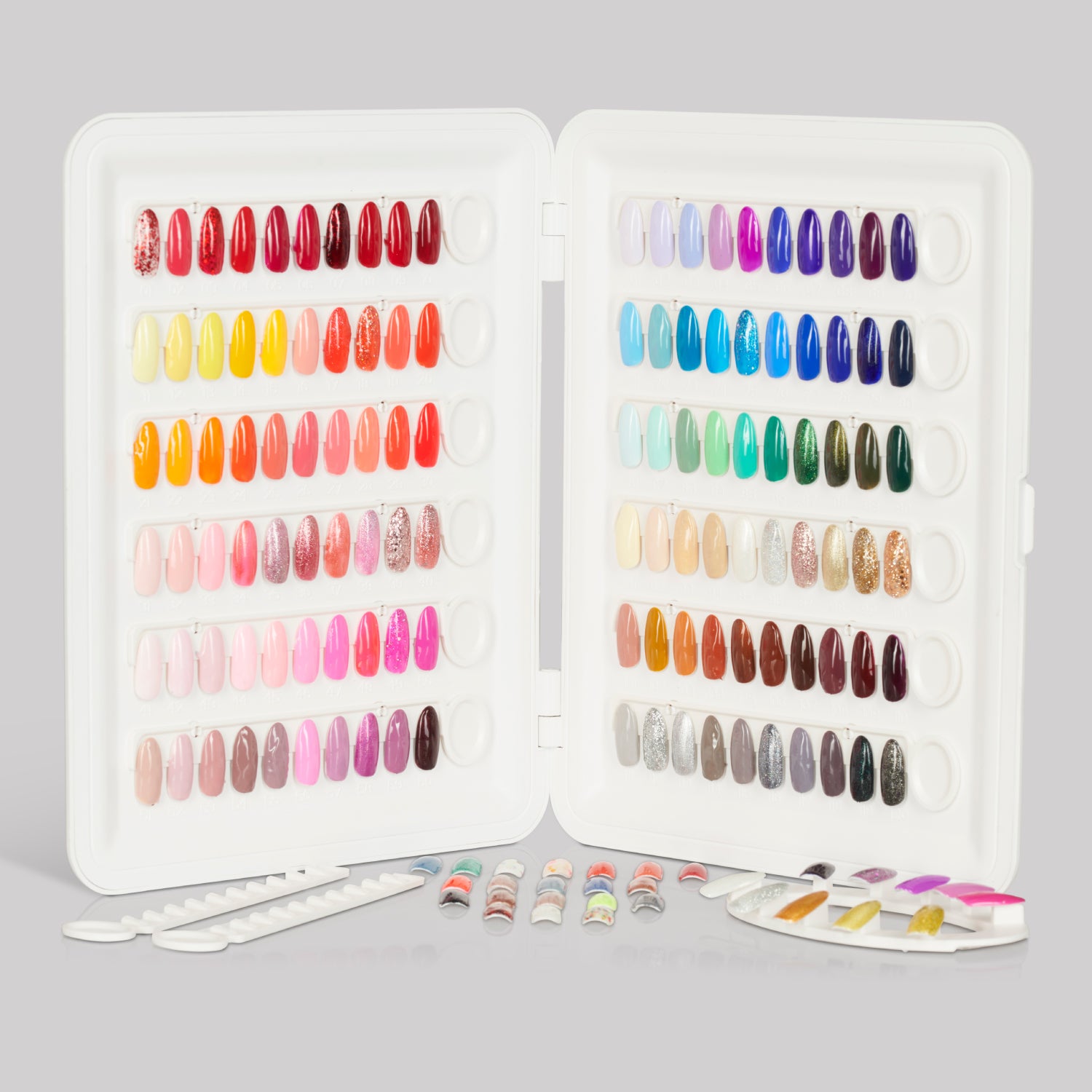 Gelish color swatches - Gel Manicure- Must wear UV protective Glove | Gel  manicure, Gelish nail colours, Gelish colours