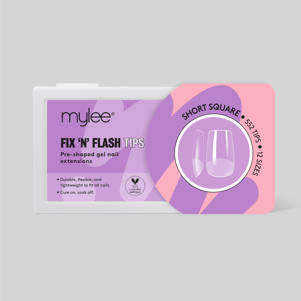 Mylee Fix 'N' Flash Tips - Short Square